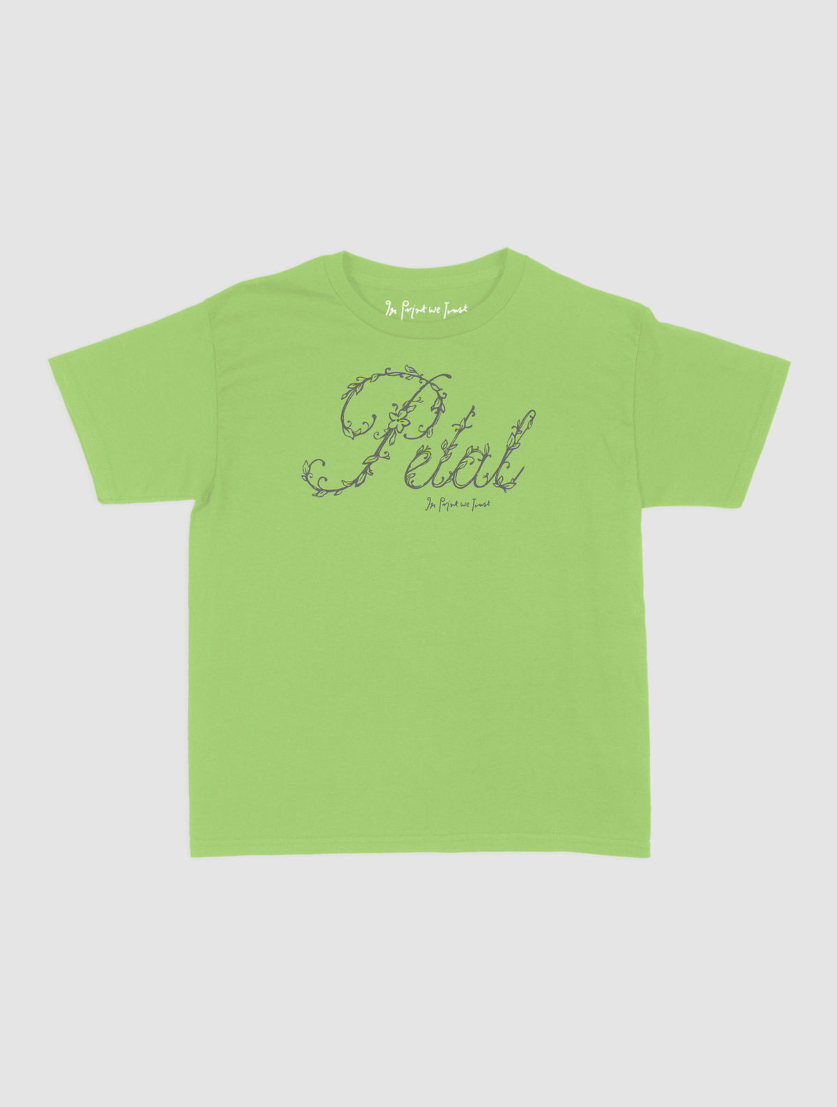 petal baby tee - In Print We Trust