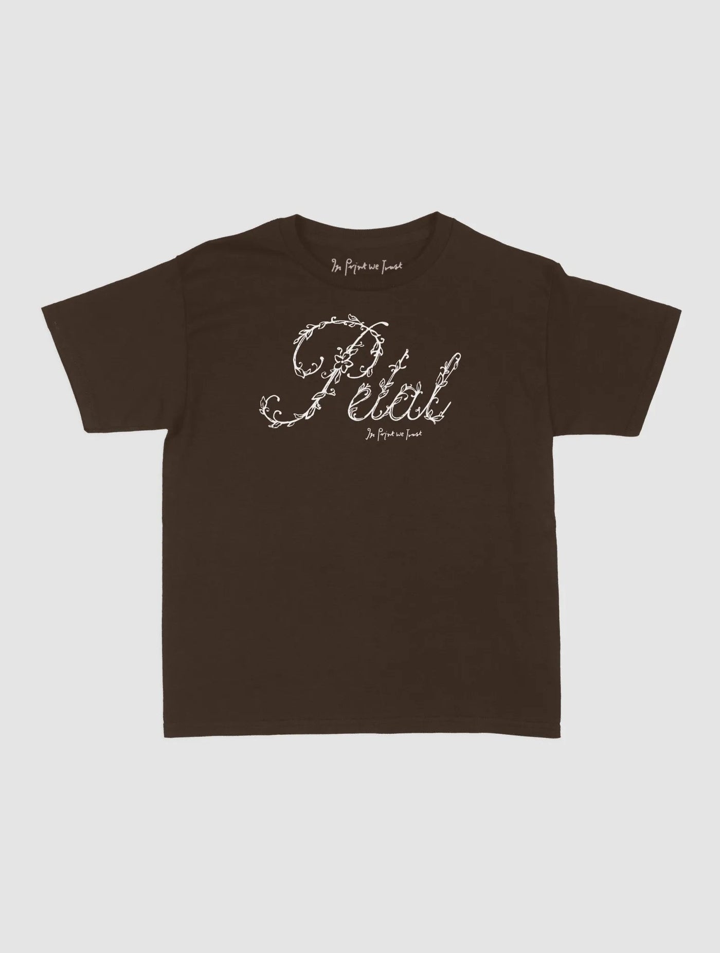 petal baby tee - In Print We Trust