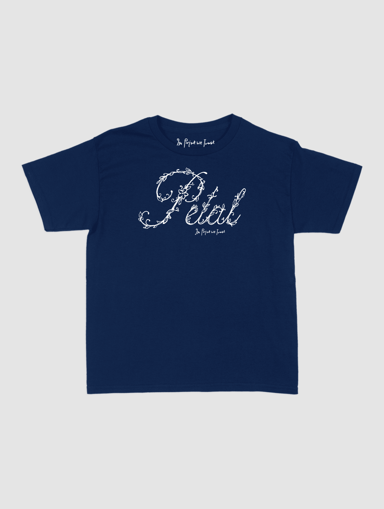 petal baby tee - In Print We Trust