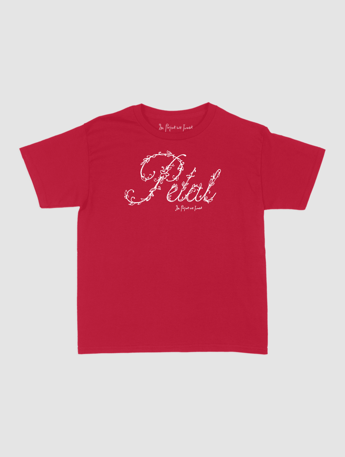 petal baby tee - In Print We Trust