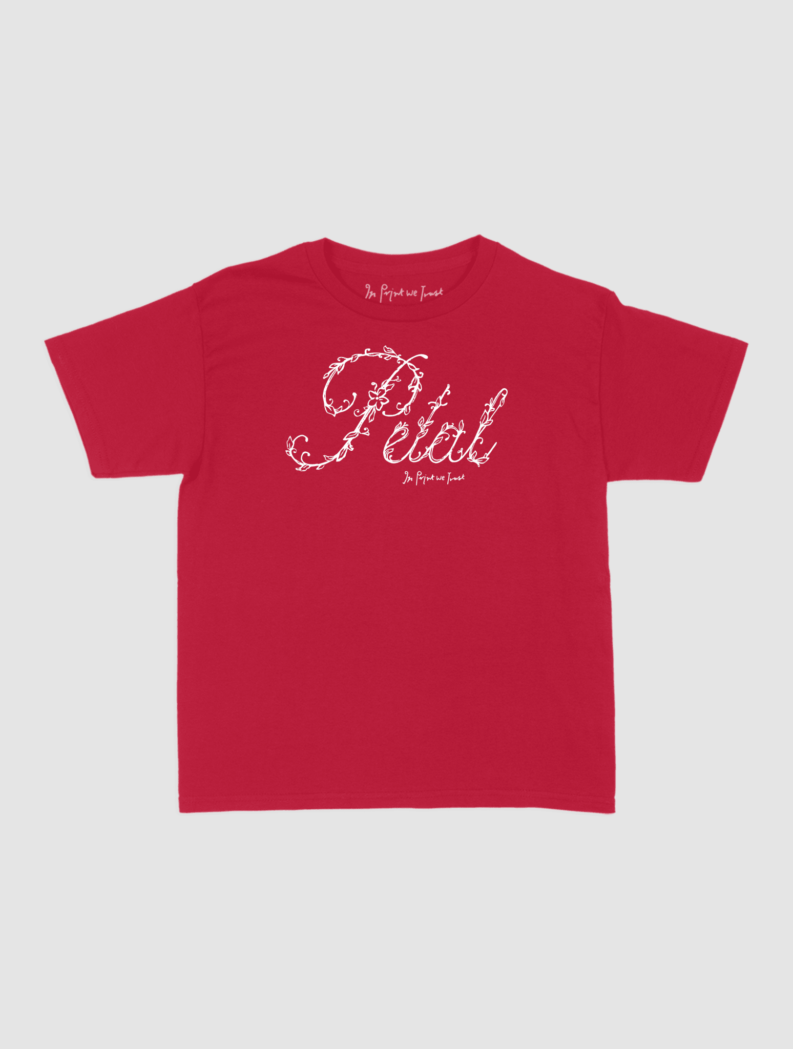 petal baby tee - In Print We Trust