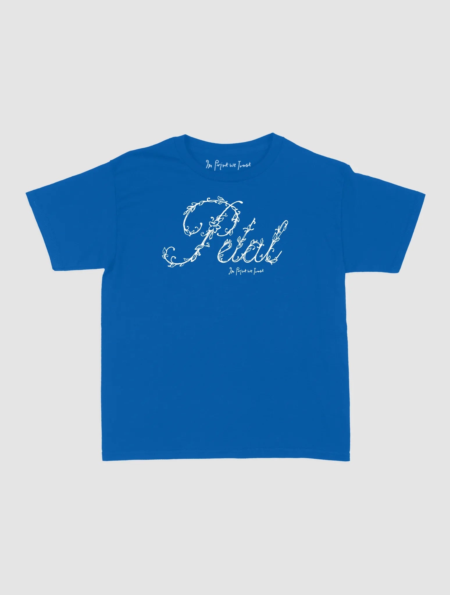 petal baby tee - In Print We Trust