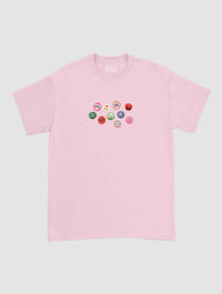 pin badge classic tee - In Print We Trust