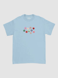 pin badge classic tee - In Print We Trust