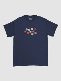 pin badge classic tee - In Print We Trust