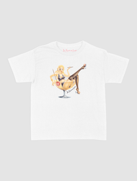 pin up baby tee - In Print We Trust