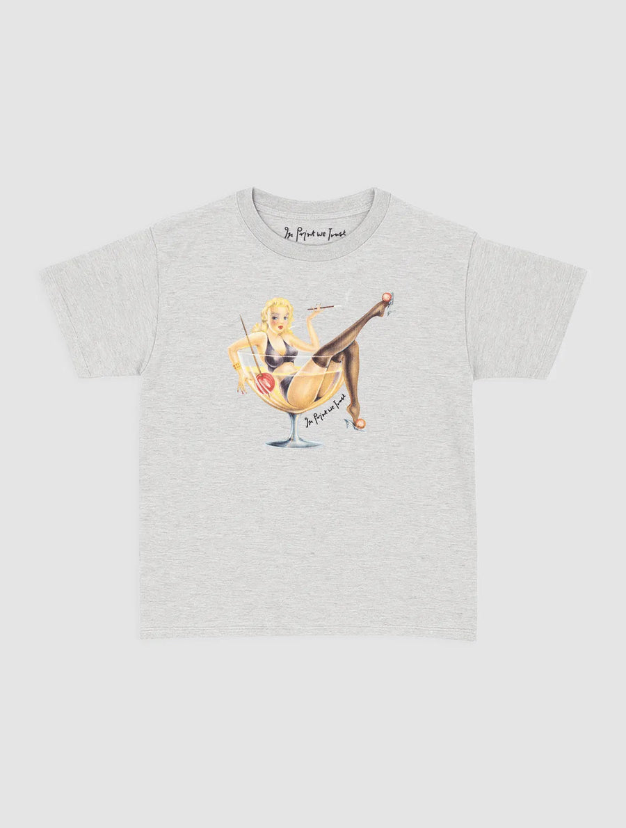 pin up baby tee - In Print We Trust