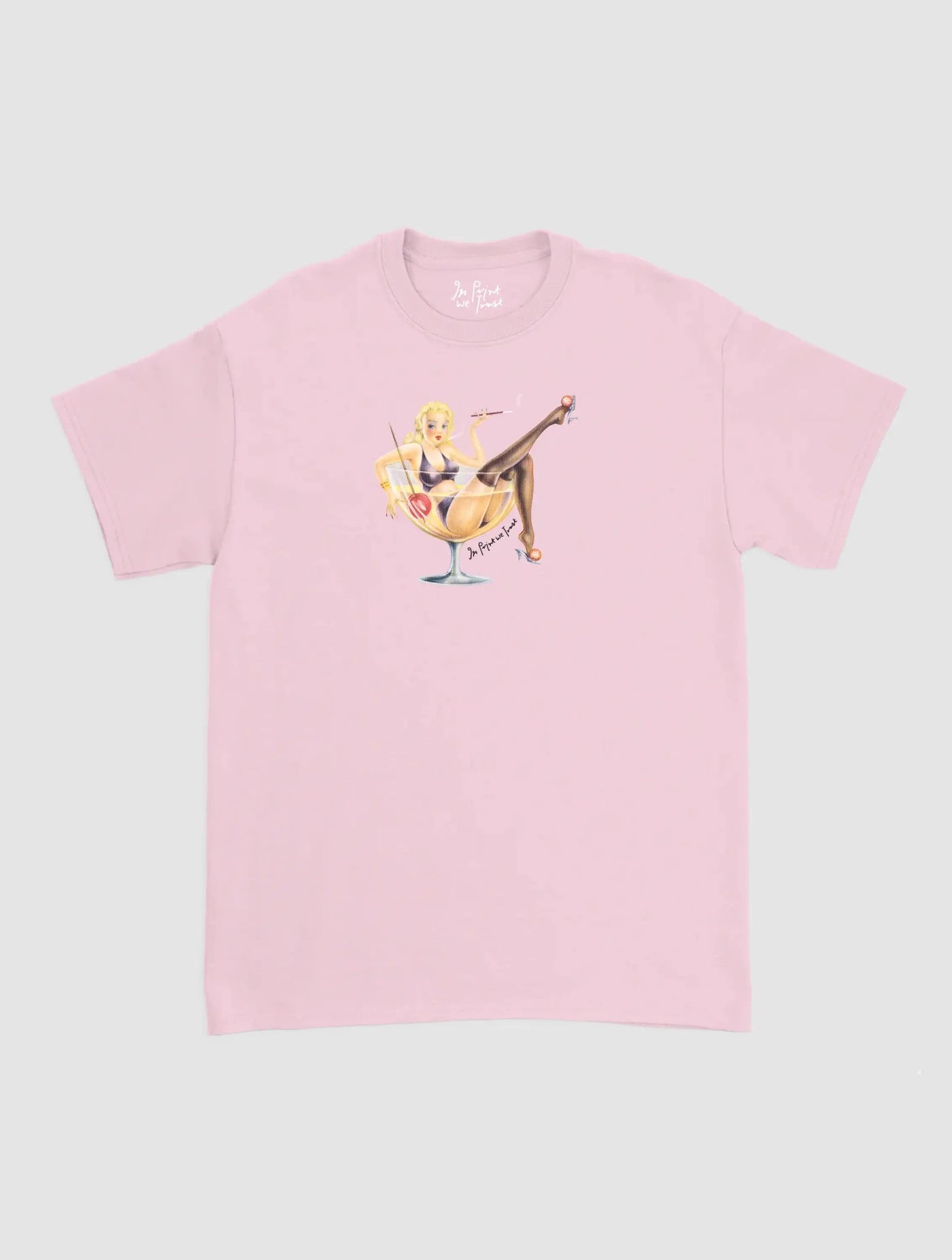 pin up classic tee - In Print We Trust