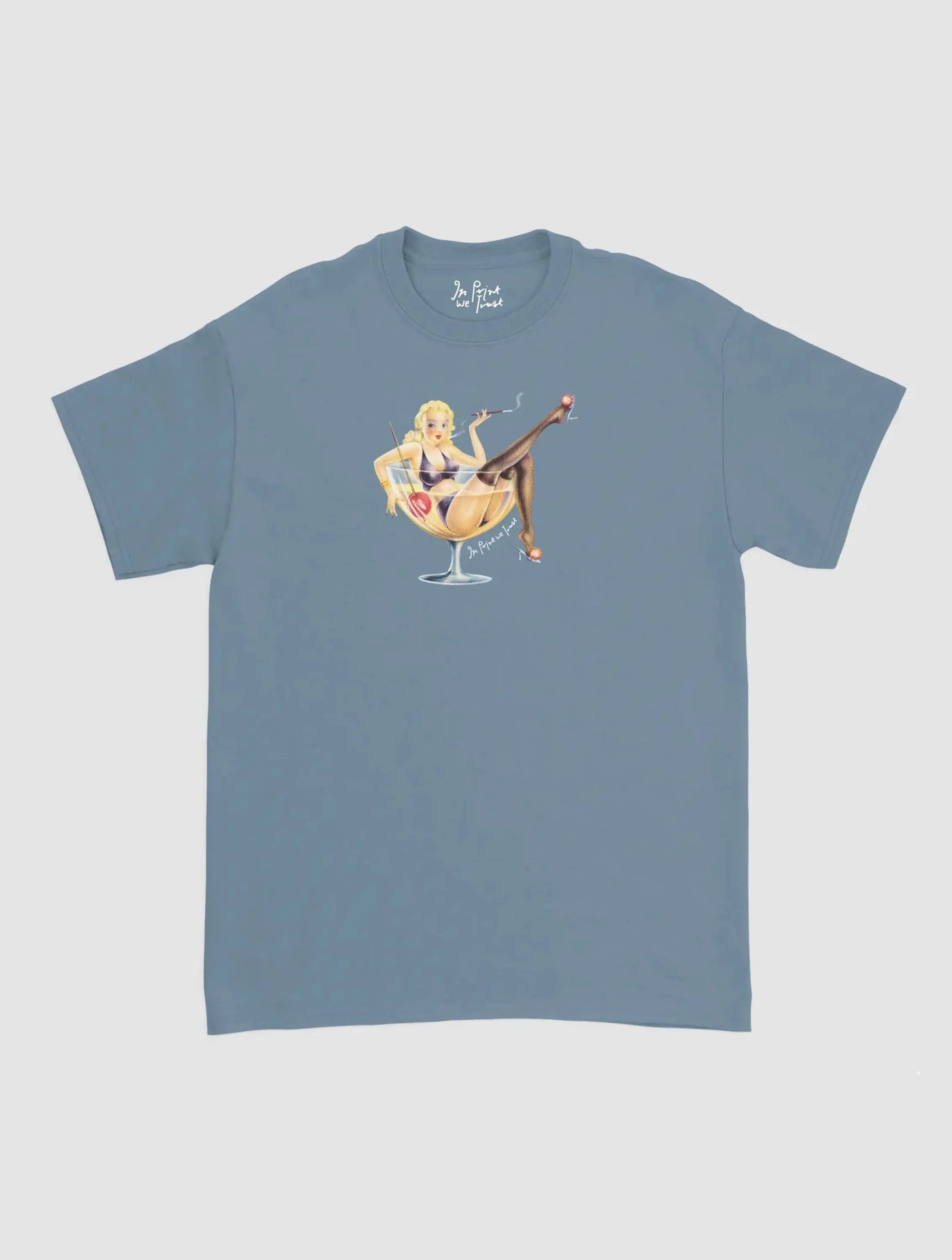 pin up classic tee - In Print We Trust