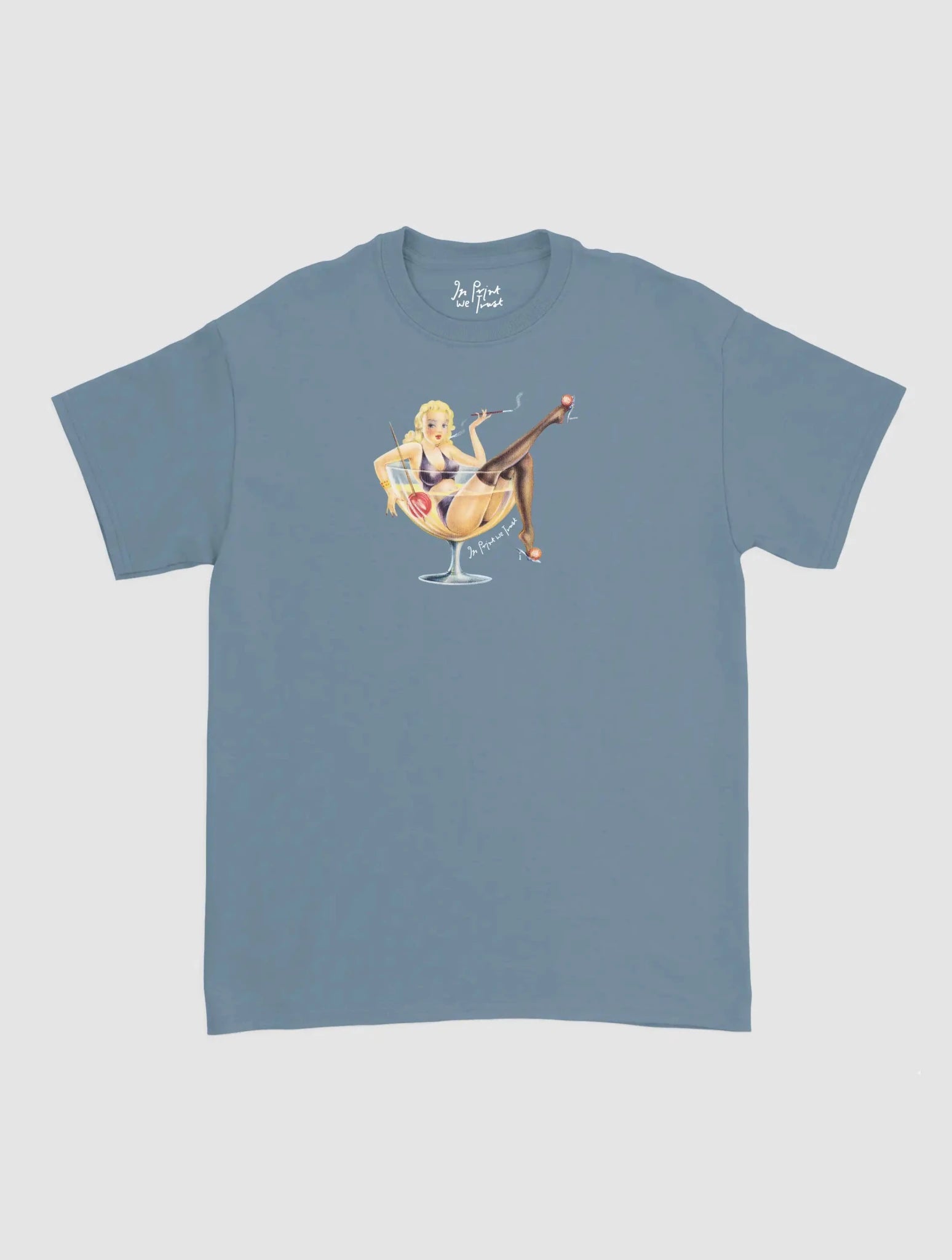 pin up classic tee - In Print We Trust