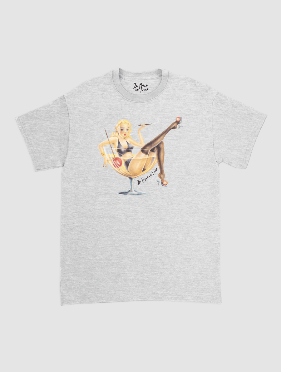 pin up classic tee - In Print We Trust