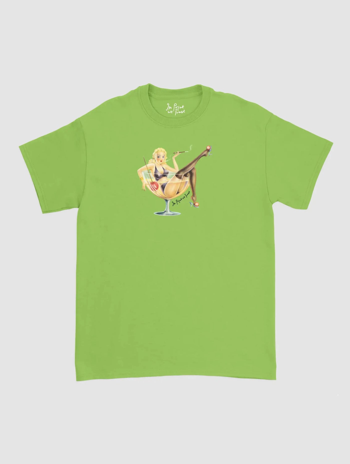 pin up classic tee - In Print We Trust