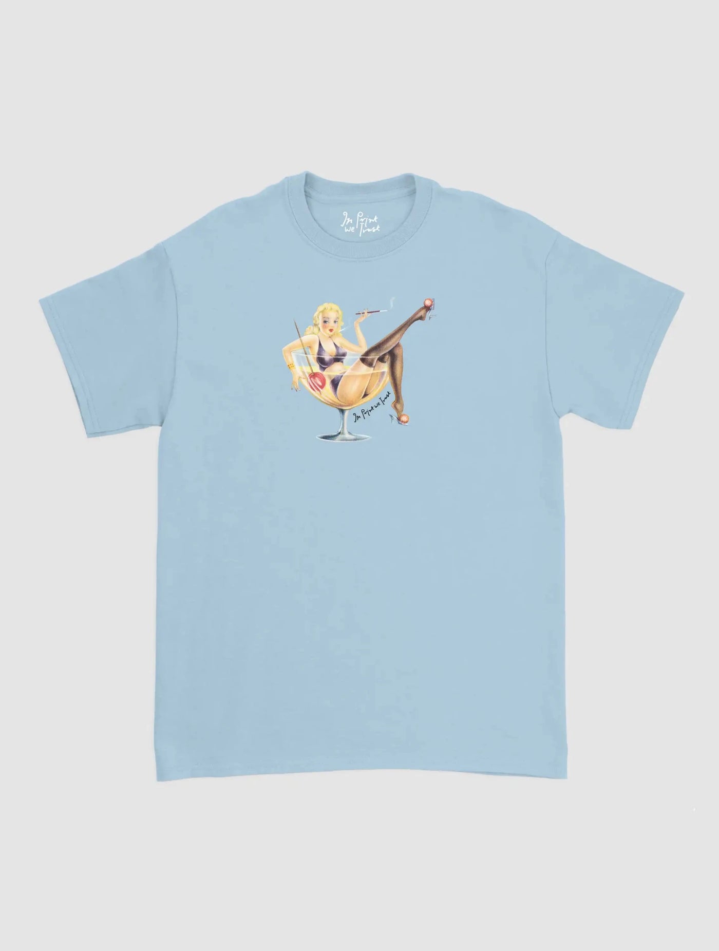 pin up classic tee - In Print We Trust