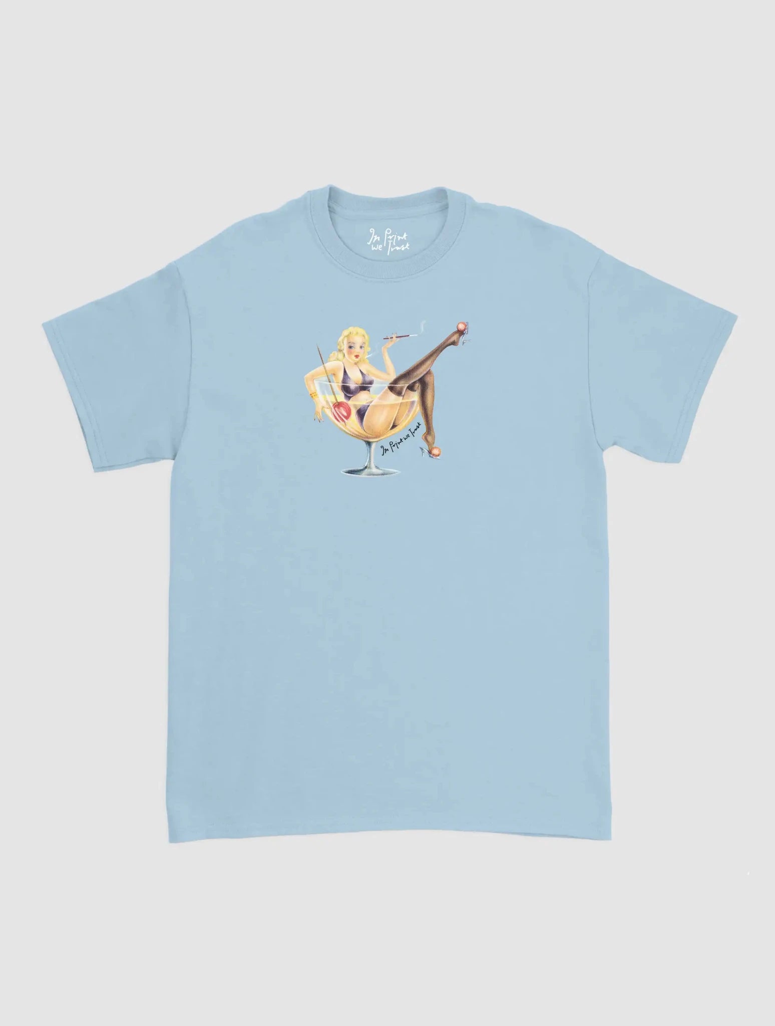 pin up classic tee - In Print We Trust