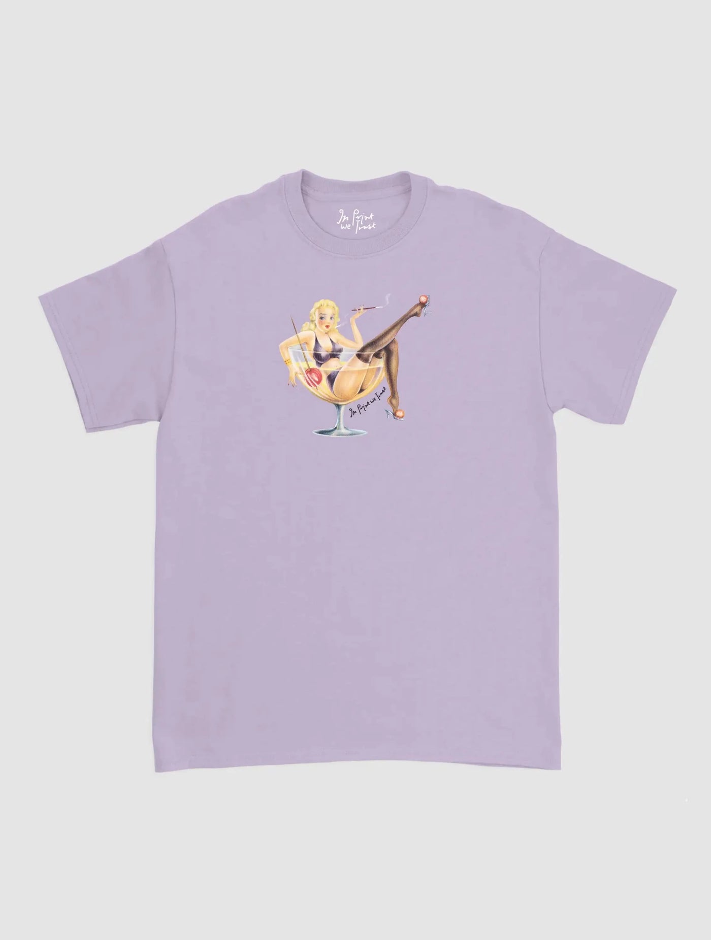 pin up classic tee - In Print We Trust