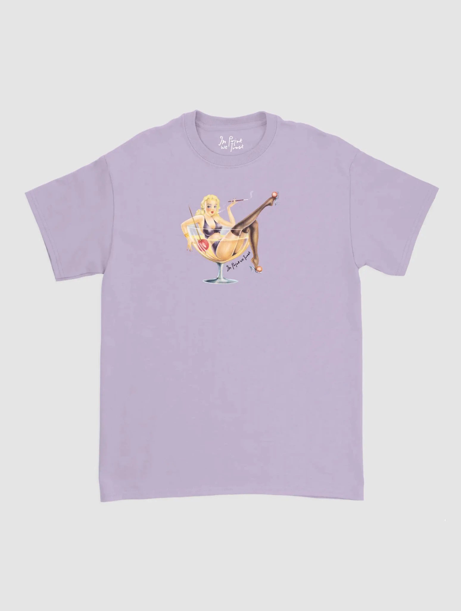 pin up classic tee - In Print We Trust