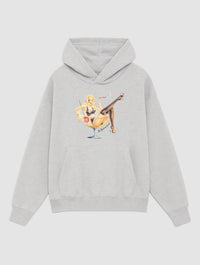 pin-up grey hoodie - In Print We Trust