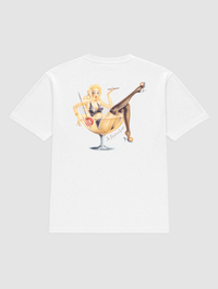 pin - up heavyweight tee - In Print We Trust