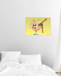 pin-up poster print - In Print We Trust