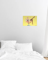 pin-up poster print - In Print We Trust