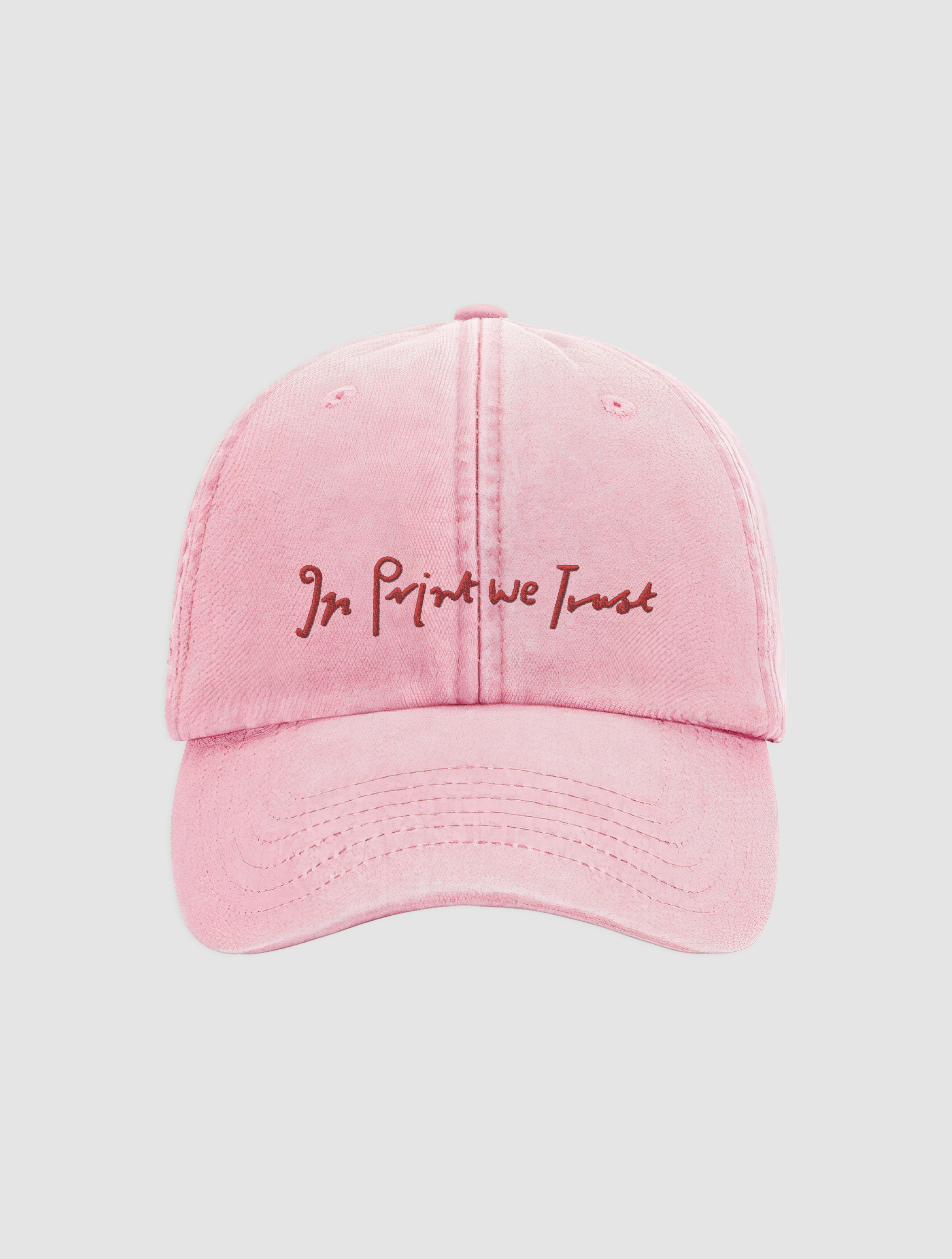 vintage dusty pink cap