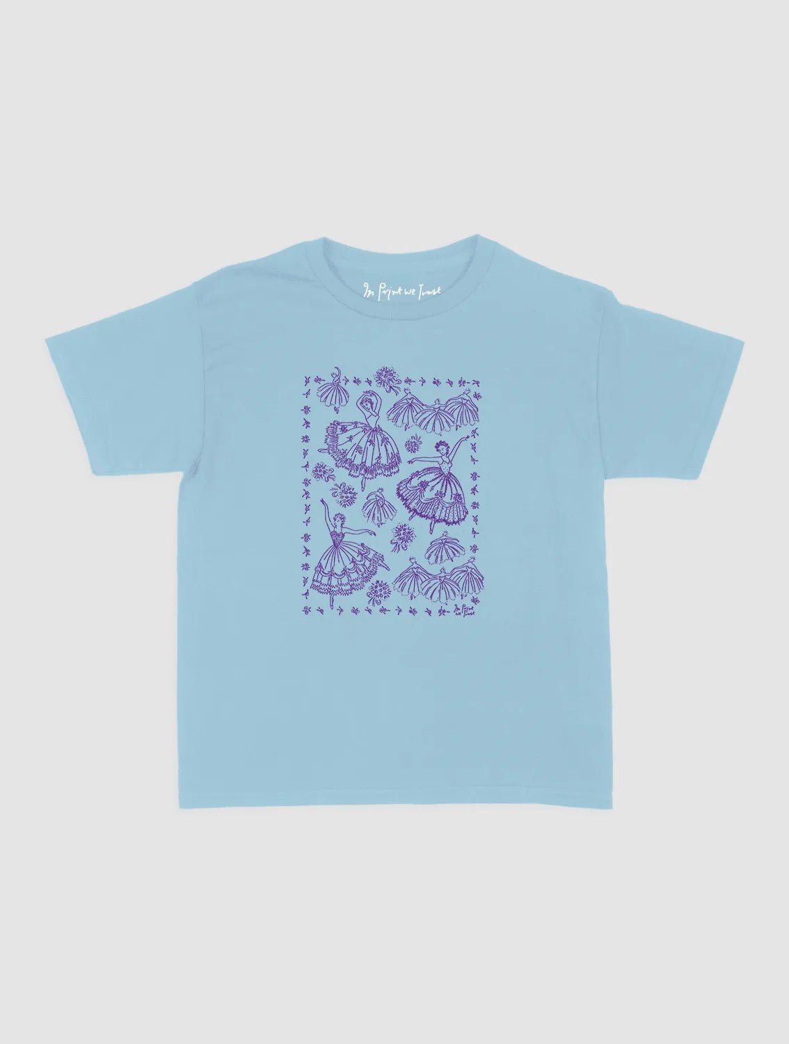 pirouette baby tee - In Print We Trust