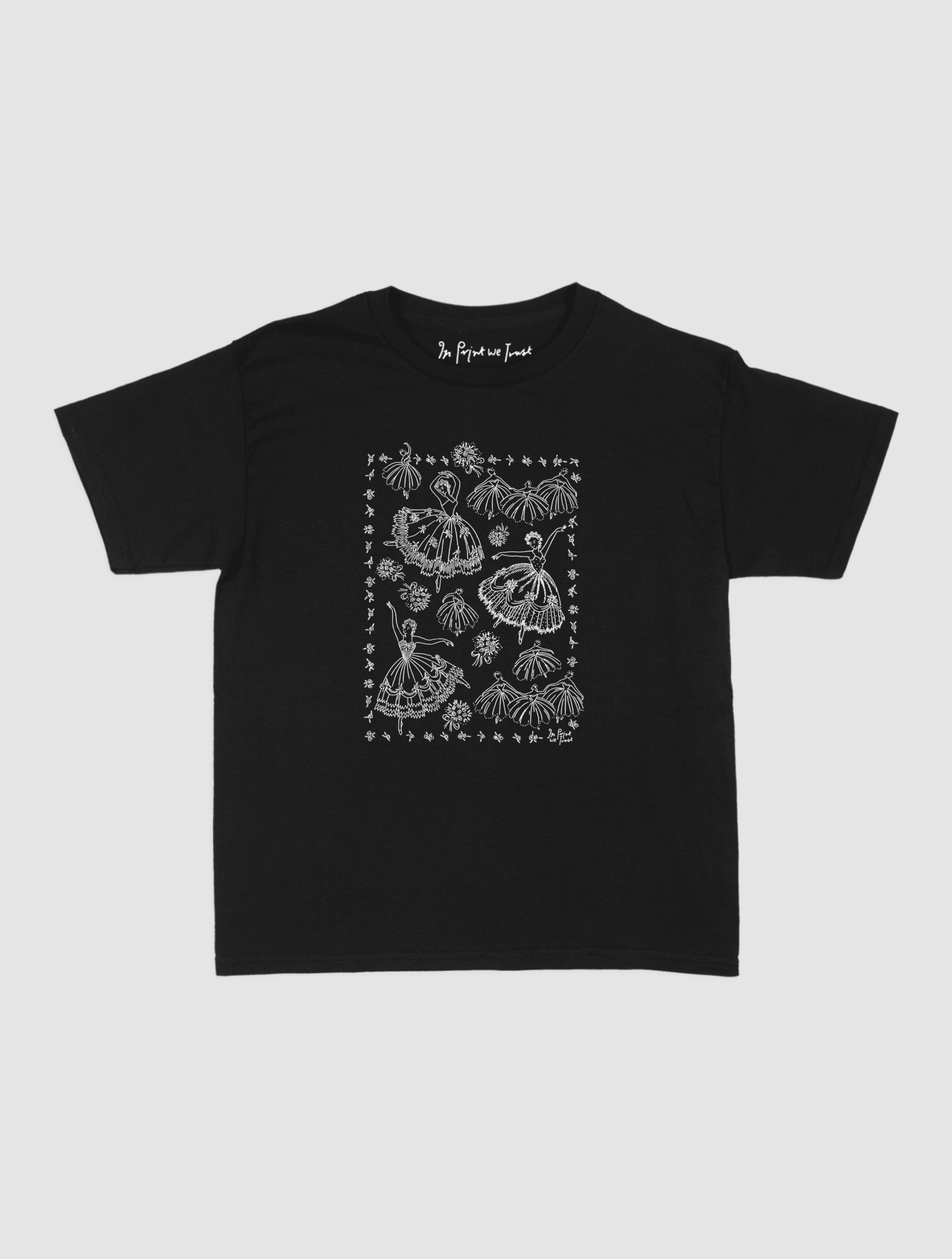pirouette baby tee - In Print We Trust