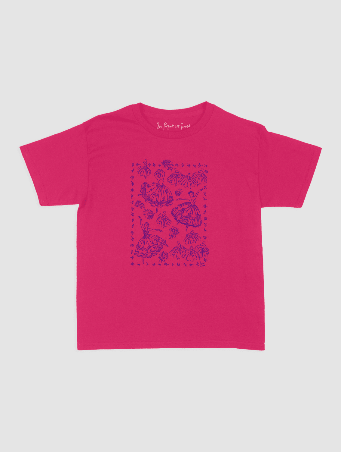 pirouette baby tee - In Print We Trust
