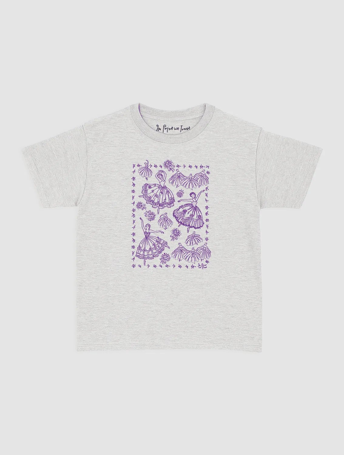 pirouette baby tee - In Print We Trust