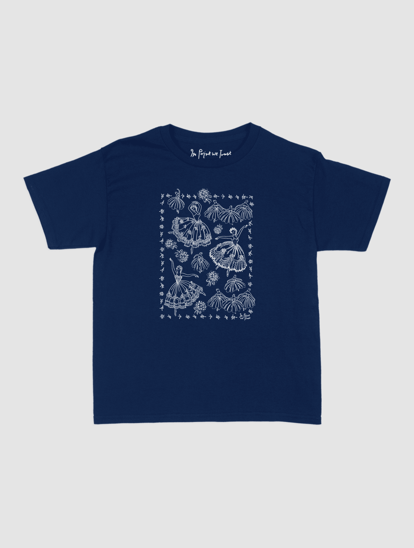 pirouette baby tee - In Print We Trust