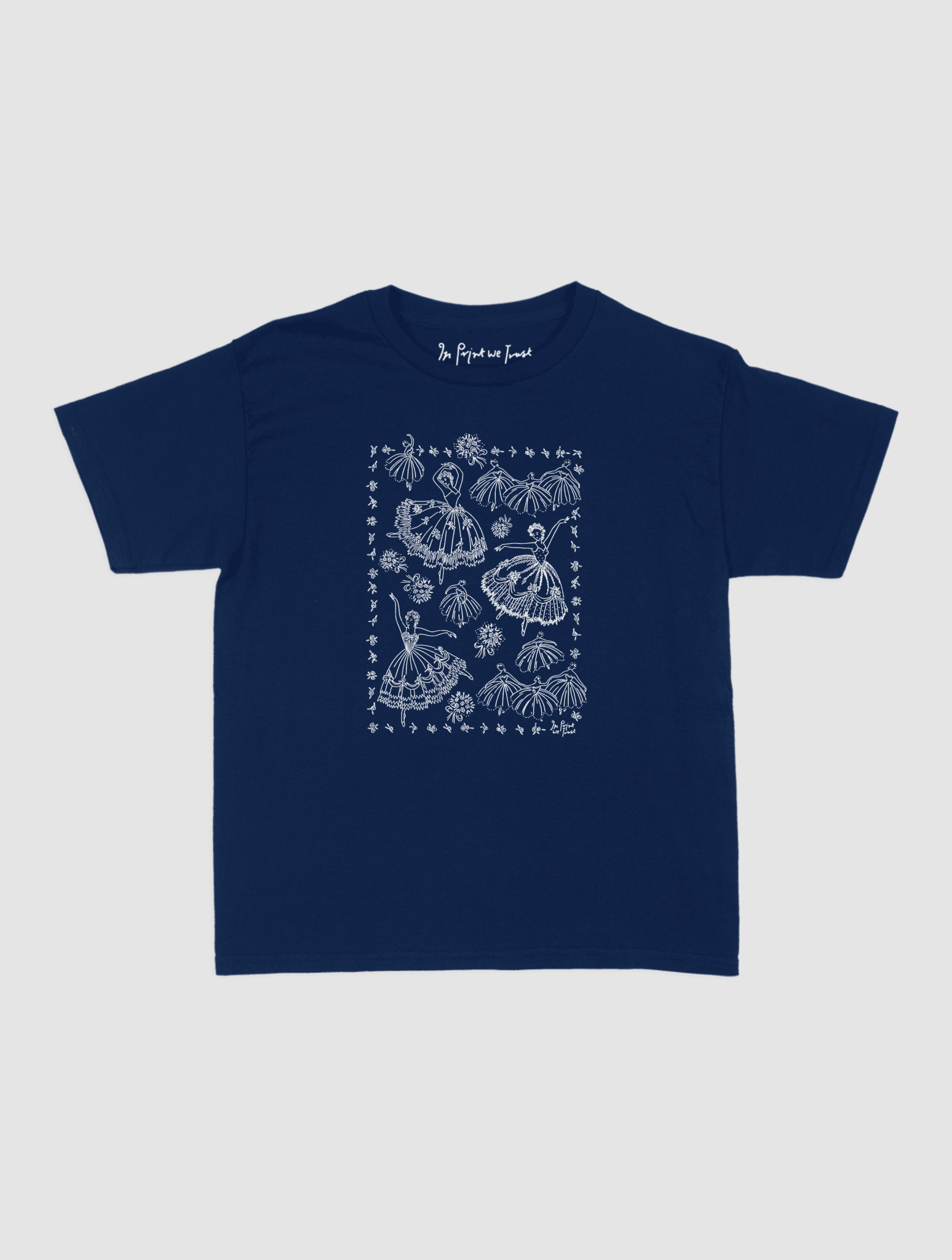 pirouette baby tee - In Print We Trust