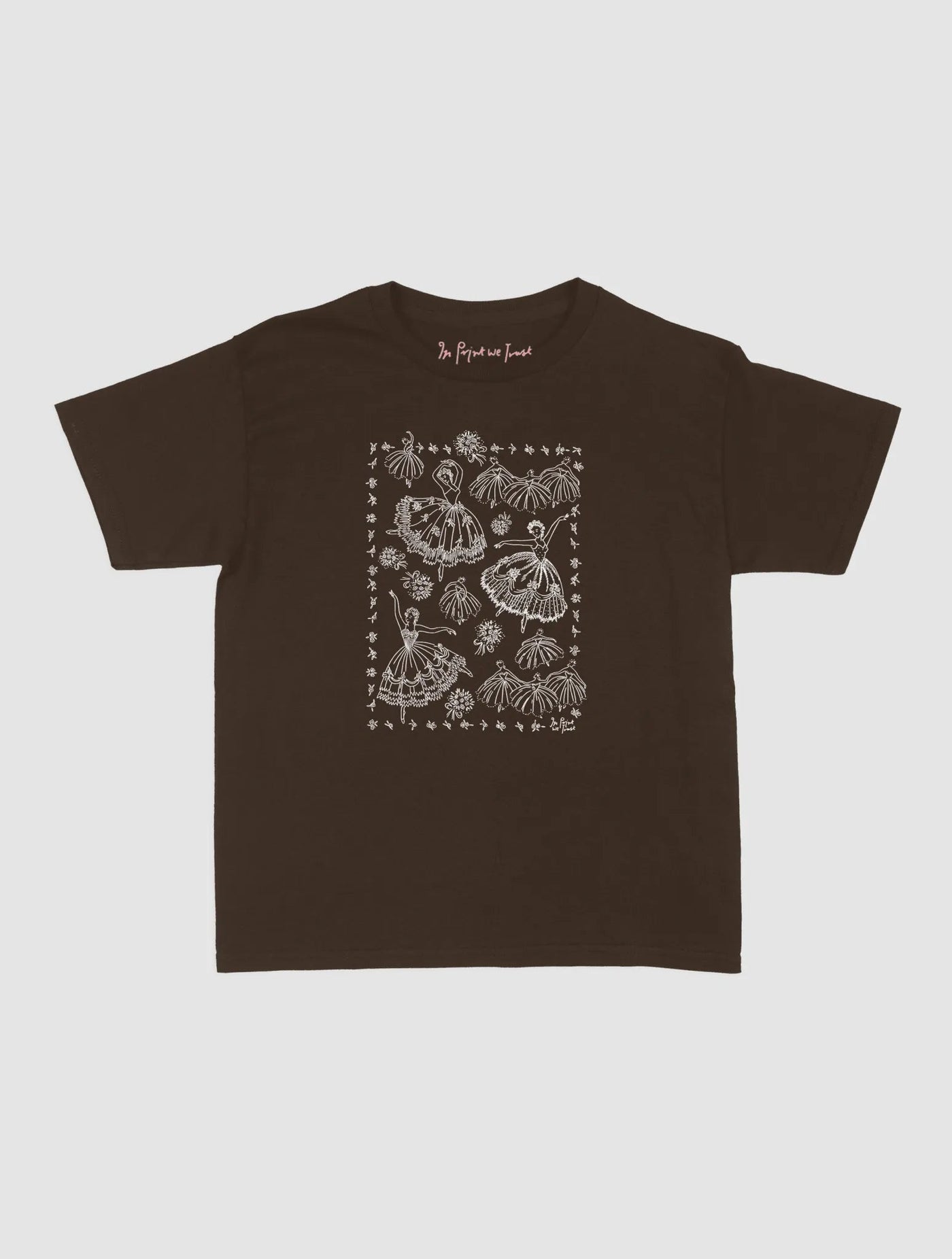 pirouette baby tee - In Print We Trust