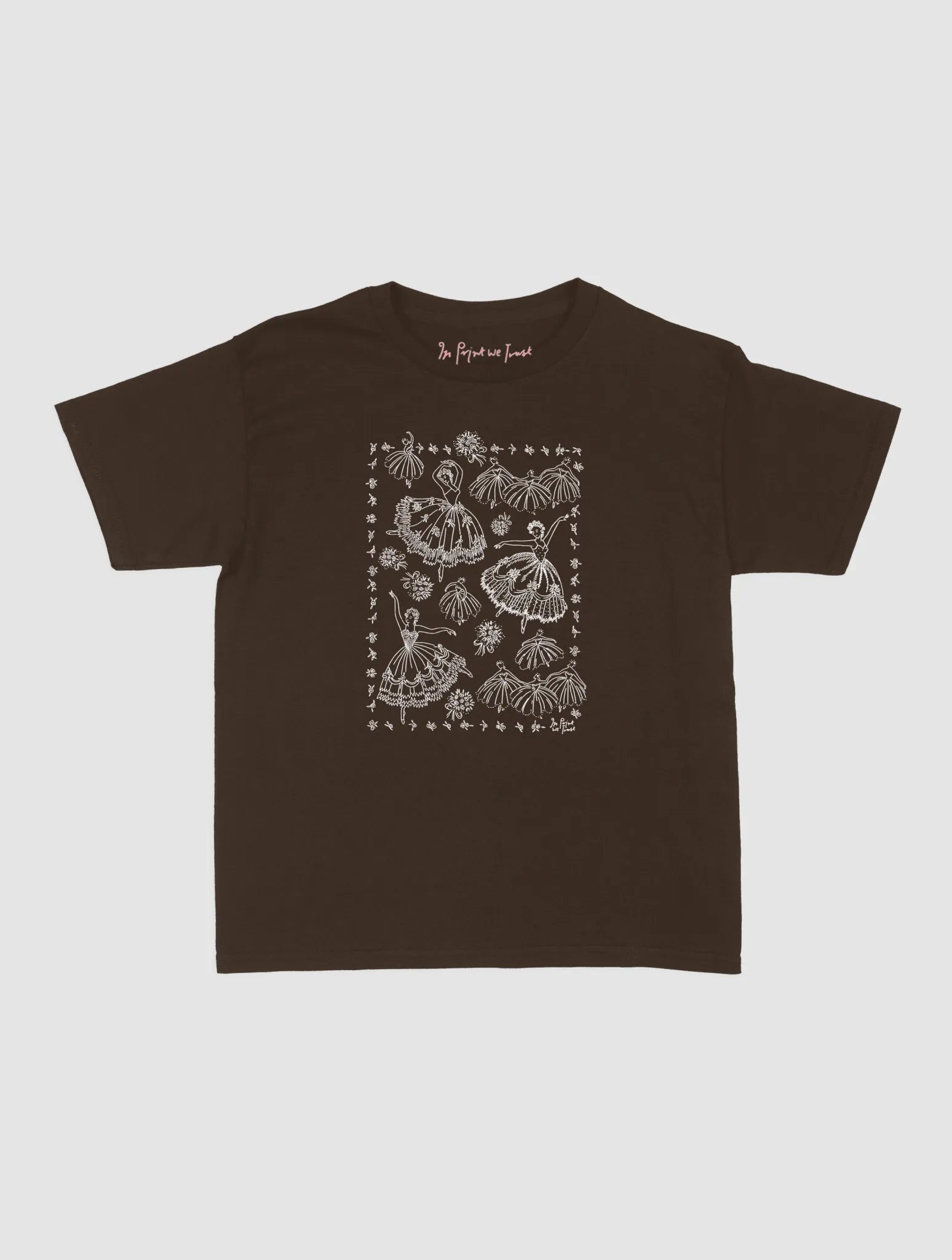 pirouette baby tee - In Print We Trust