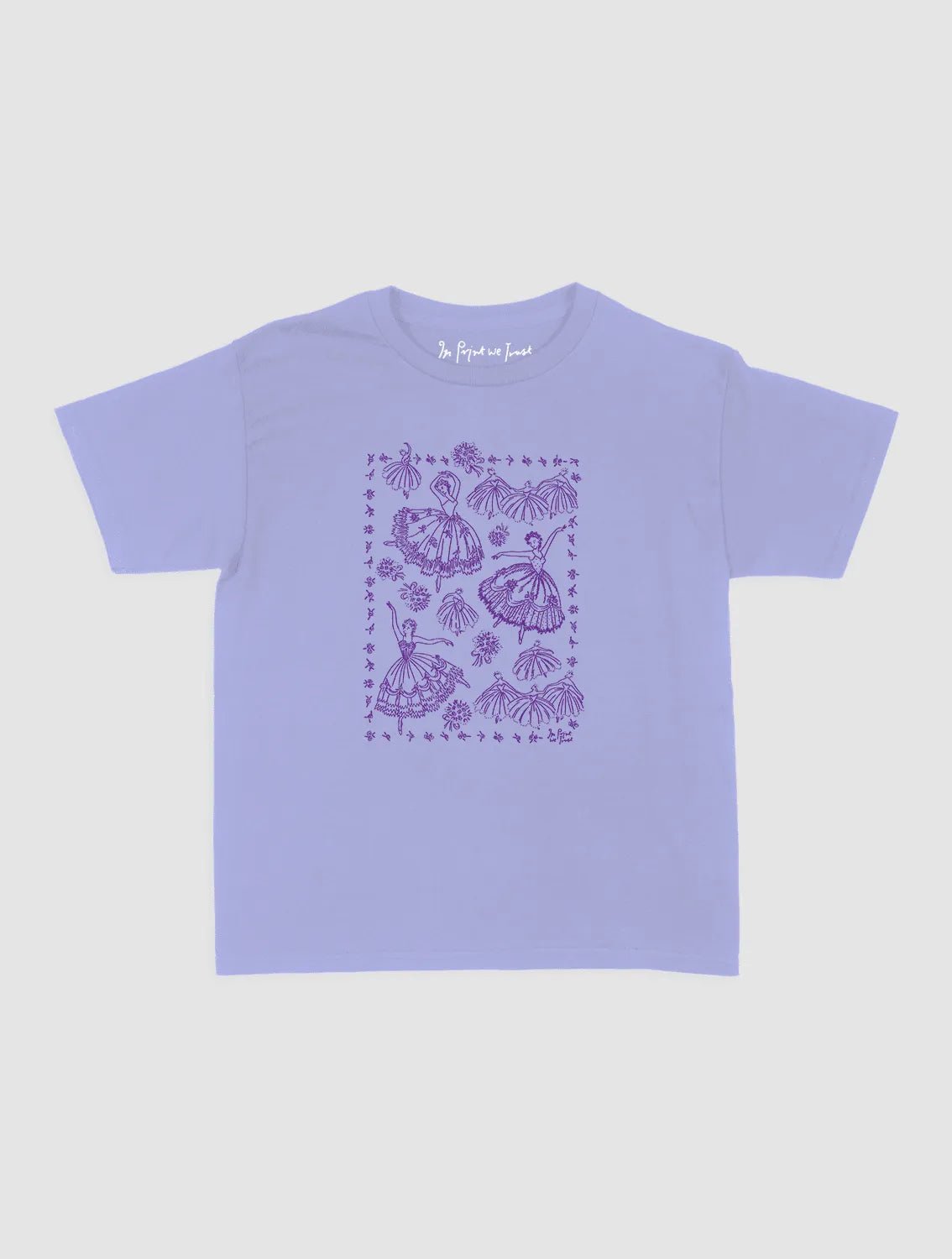 pirouette baby tee - In Print We Trust