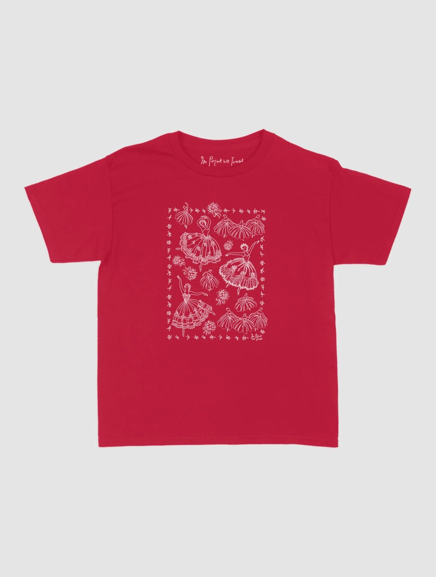 pirouette baby tee - In Print We Trust