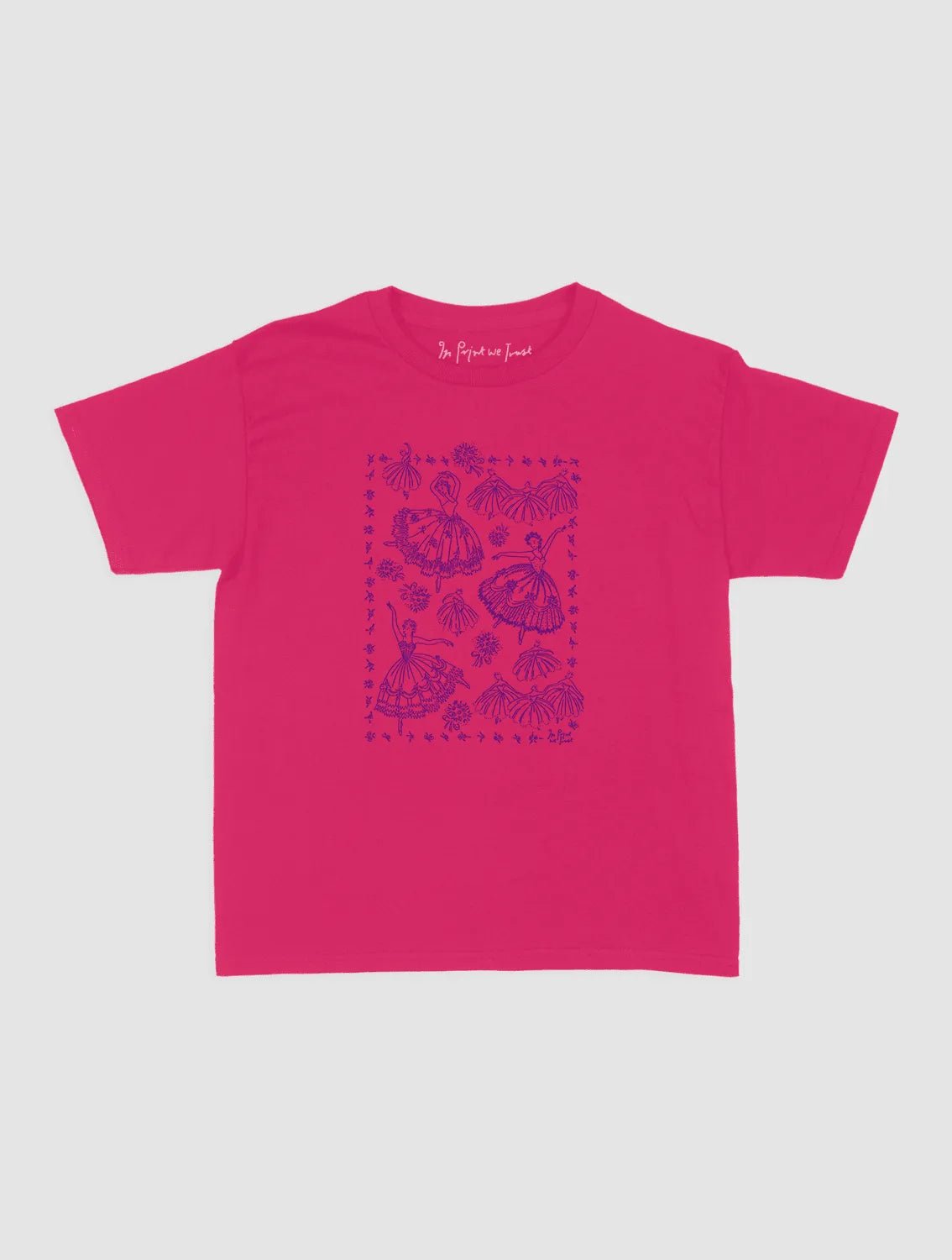 pirouette baby tee - In Print We Trust
