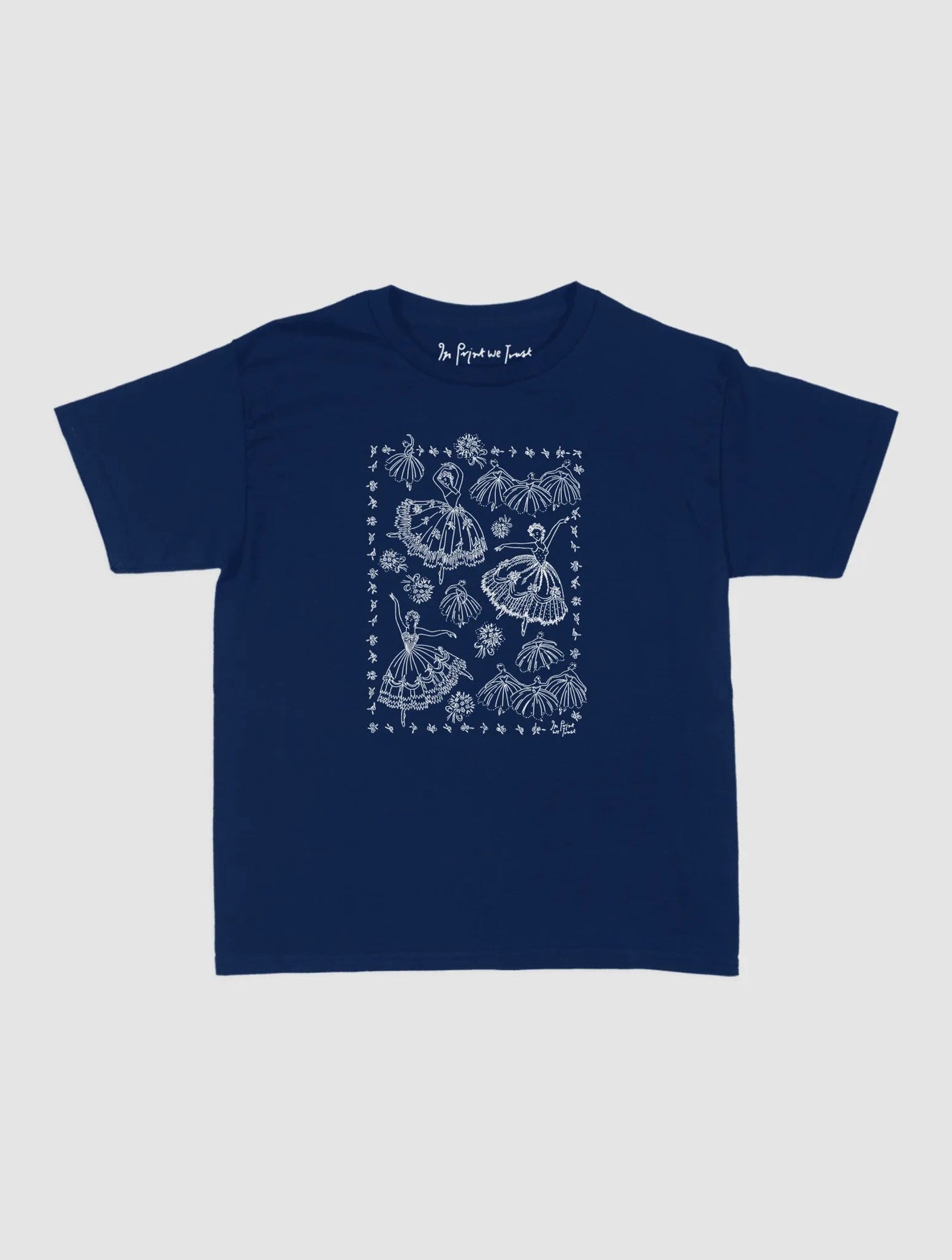 pirouette baby tee - In Print We Trust