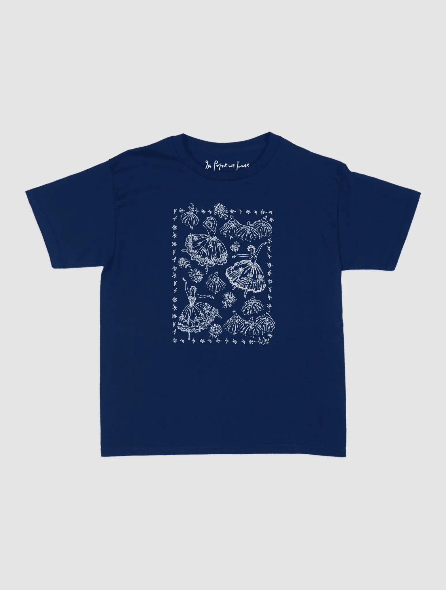 pirouette baby tee - In Print We Trust