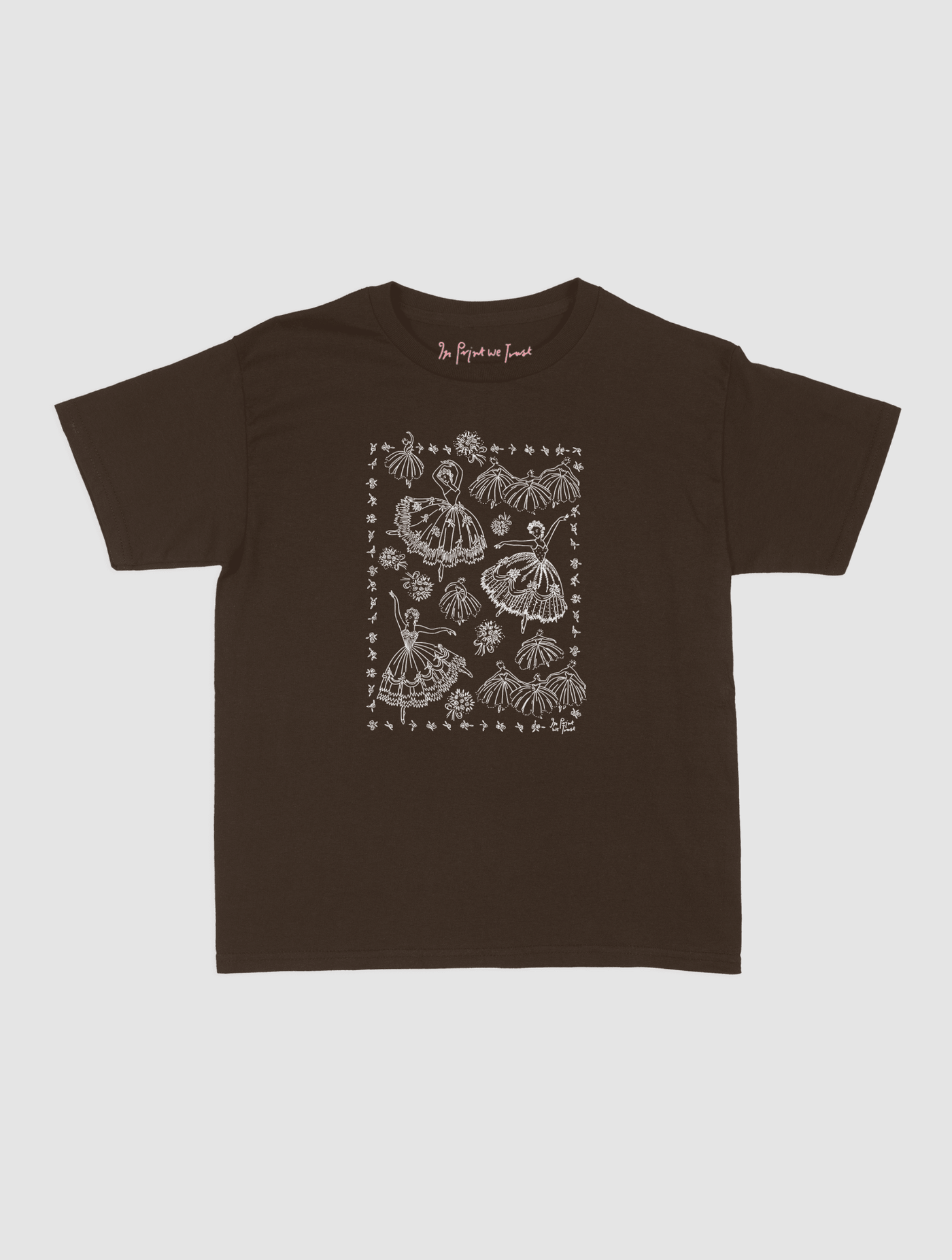 pirouette baby tee - In Print We Trust