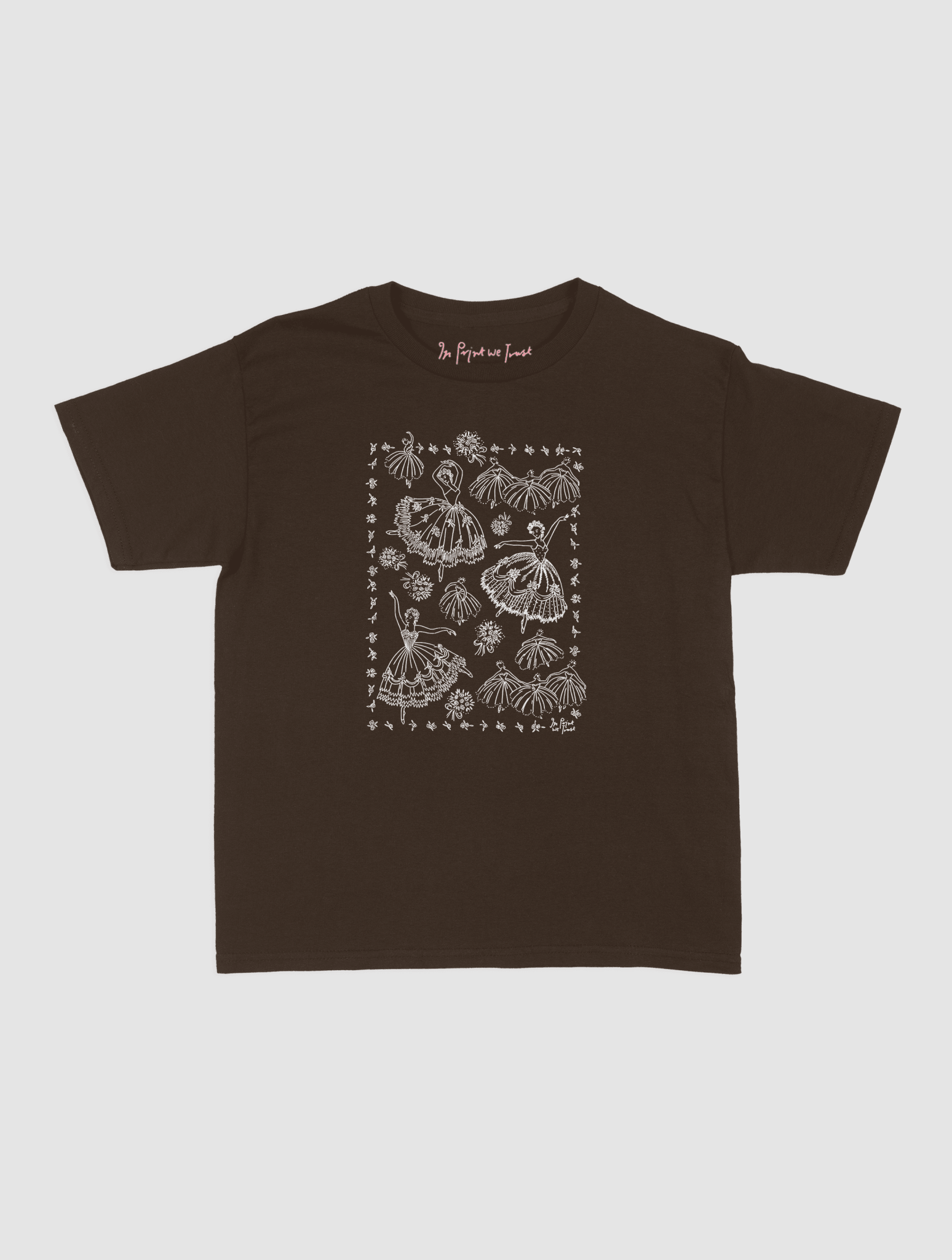 pirouette baby tee - In Print We Trust