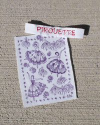 pirouette baby tee - In Print We Trust