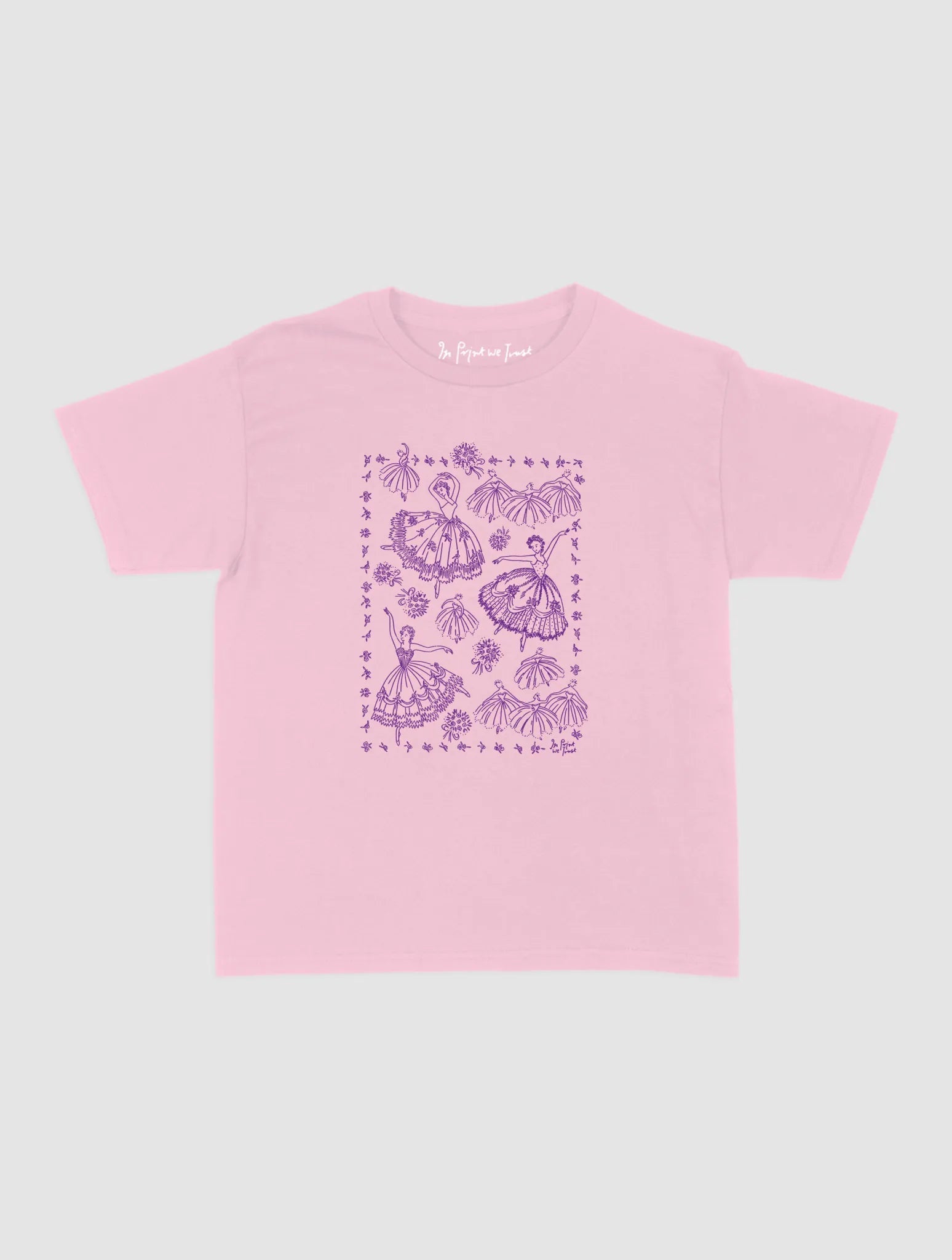 pirouette baby tee - In Print We Trust