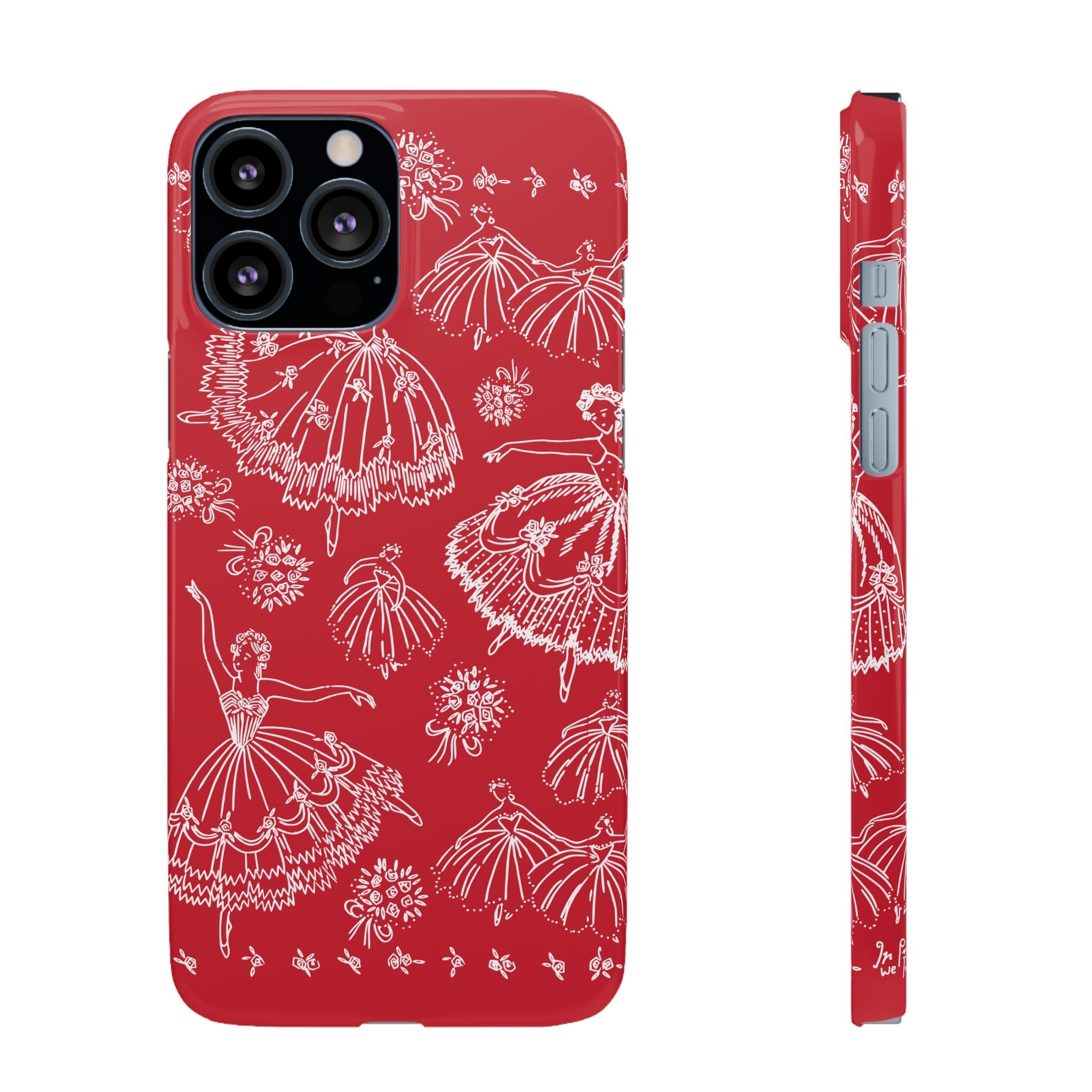 pirouette iPhone case - In Print We Trust