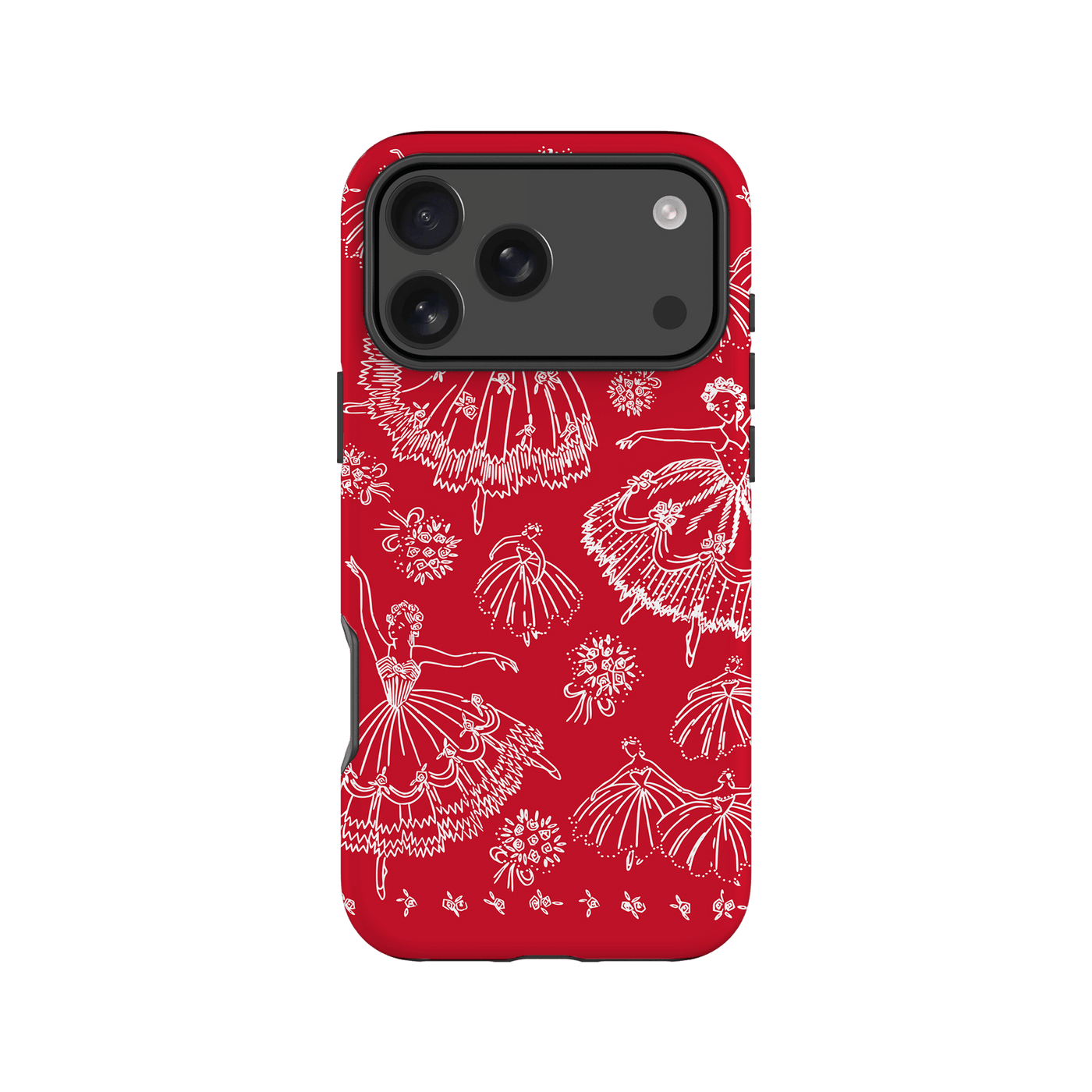 pirouette tough iPhone case - In Print We Trust
