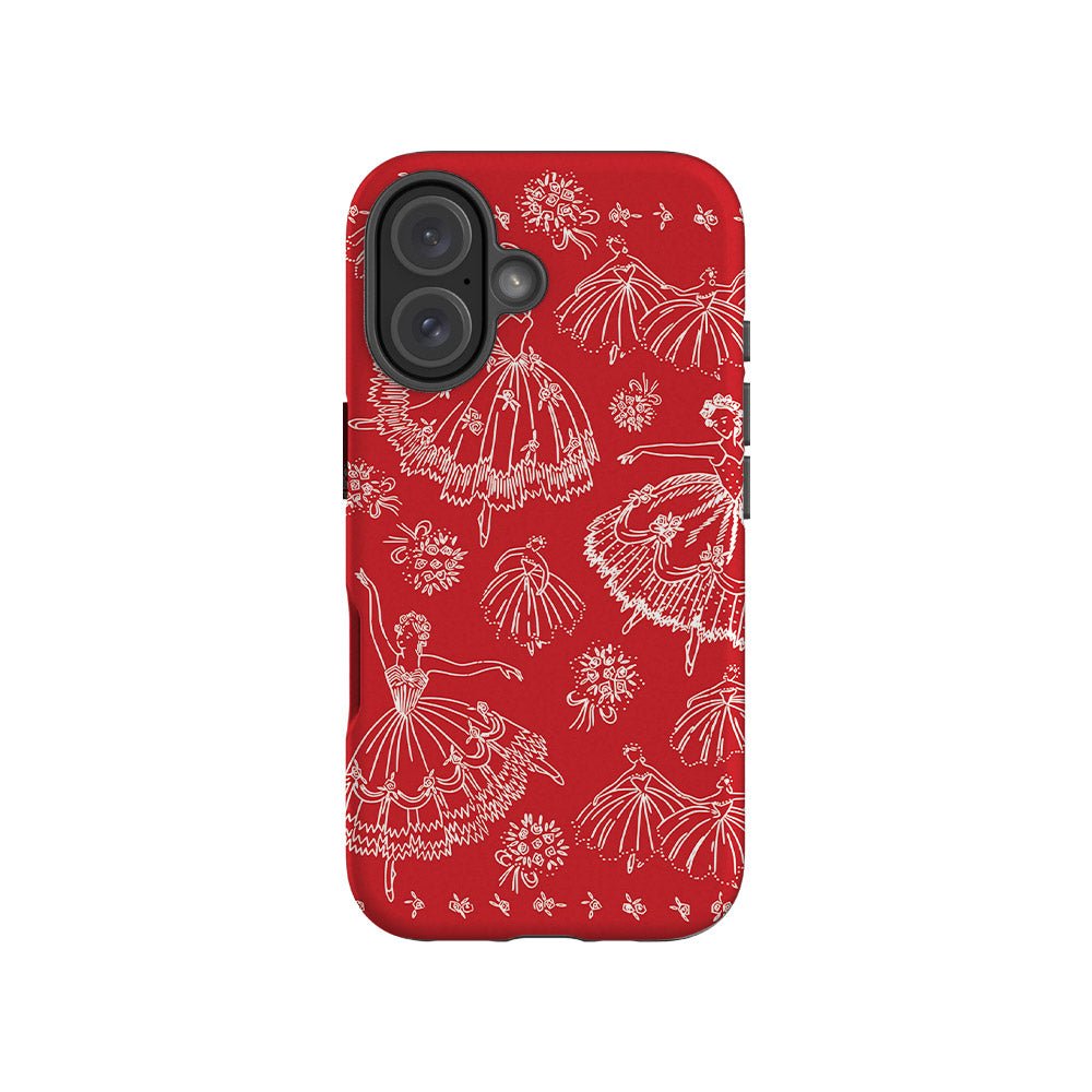 pirouette tough iPhone case - In Print We Trust