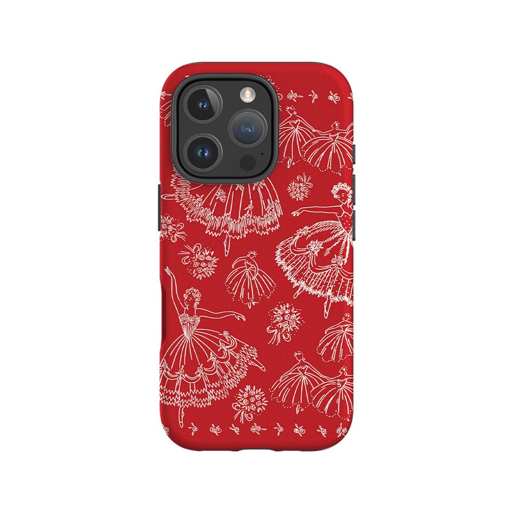 pirouette tough iPhone case - In Print We Trust