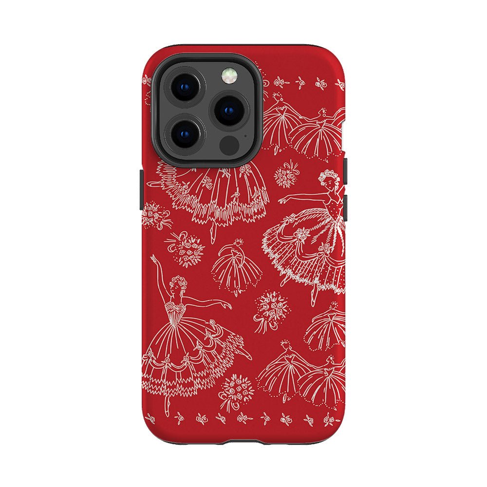 pirouette tough iPhone case - In Print We Trust