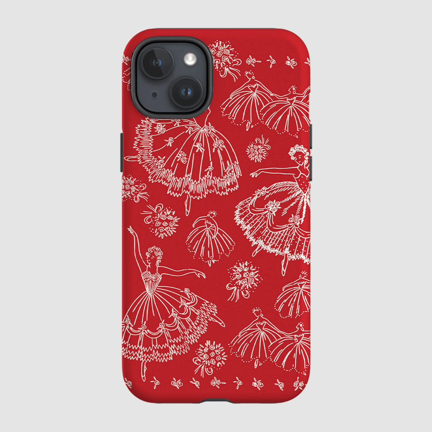 pirouette tough iPhone case - In Print We Trust