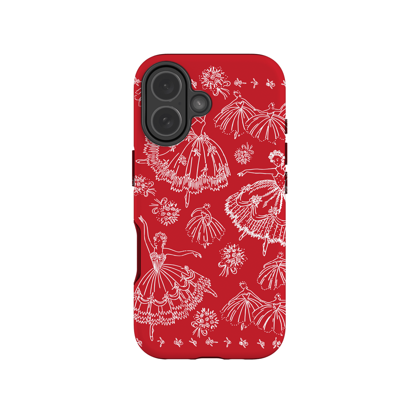pirouette tough iPhone case - In Print We Trust