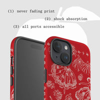 pirouette tough iPhone case - In Print We Trust